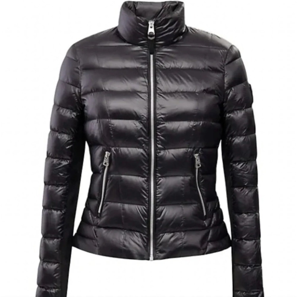 Mackage Womens Reema Puffer Coat Size XL Black Winter Ski Cabincore